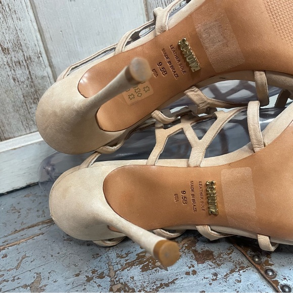 SCHUTZ Juliana Caged Stiletto Heels - Picture 10 of 16